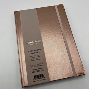 Russell + Hazel Casebound Journal Blush Undated Ruled Pages New